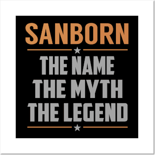 SANBORN The Name The Myth The Legend Posters and Art